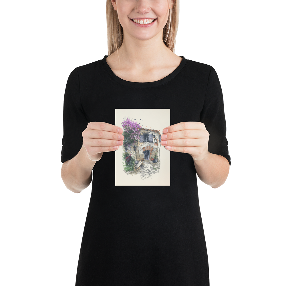 Poster French Sunny House